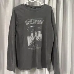 JEANASIS グレー 長袖Tシャツ