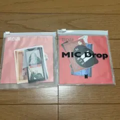 BTS ポップアップ　ステッカー　Boy with Luv Mic Drop