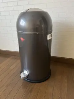 未使用　WESCO ペダル付きダストボックス　メタルライナー　33L