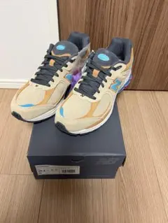お*豆様 New Balance M2002RWA ベージュ/パープル 26.5
