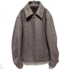 【ほぼ未使用品】GU 名作 コージーメルトンジップアップブルゾン ベージュ S