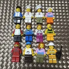【ジャンク】LEGO ミニフィギュア 12体セット
