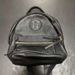 トリーバーチ ブラックレザーリュック・バックパック