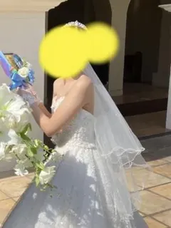 もち様 ウェディングベール パール グローブセット