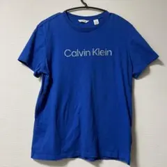 カルバンクライン　メンズ　Ｔシャツ 青　Ｍサイズ