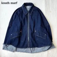 【Knuth Marf】デニムジャケット Knuth Marf - denim over shirt jacket (unisex) / デニム