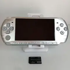 動作品 PSP 3000 ゲーム機 本体シルバー プレイステーションポータブル