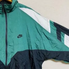 【NIKE】90s ナイキ フルジップ ナイロン トラック ジャケット L