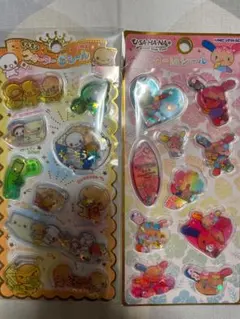 キラキラ ウォーターインシール なっとうちゃん　ウォーターシール　　ウサハナ