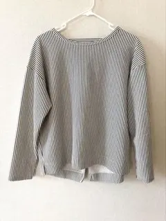 【AZUL】ストライプ柄長袖カットソー