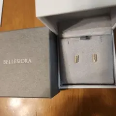 BELLESIORA ダイヤモンド ピアス K18