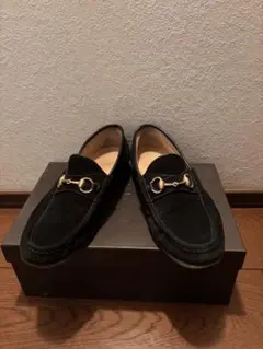 希少 古着 90s ヴィンテージ グッチ ホースビットローファー トムフォード期 希少】 90s ヴィンテージ グッチ ホースビットローファー トムフォード