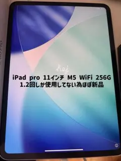 iPad Pro 11インチ M5 WiFi 256GB