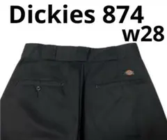 Dickies 874 ディッキーズ w28 ワークパンツ パンツ ブラック 黒