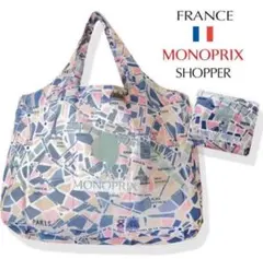 MONOPRIX パリ地図柄 エコバッグのサムネイル