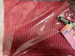 ルイヴィトンLOUIS VUITTON レッド　マフラー　カシミヤ100