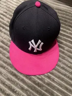 New Era 9FIFTY ニューヨーク・ヤンキースキャップブラックピンク