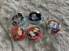 呪術廻戦 呪缶バッジ　ガチャ　5種 伏黒恵 釘崎野薔薇 両面宿儺