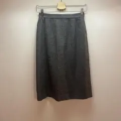 クリスチャンディオール/Christian Dior/ウール混スカートM/グレー
