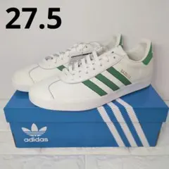 27.5）アディダス ガゼル adidas GAZELLE ホワイト／グリーン