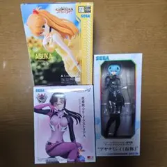 新世紀エヴァンゲリオン Luminasta アスカ マリ レイ フィギュア