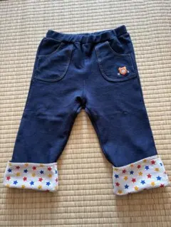 ミキハウス　ホットビスケッツ　デニムスパッツ　90サイズ