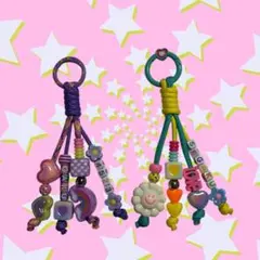 【オーダーメイド】ミニネームストラップ♡名入れストラップ　パラコード