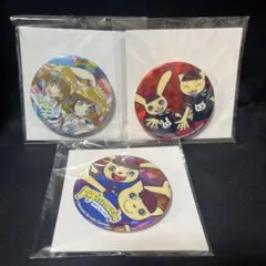 ポップンミュージック くじ わちゃわちゃコレクション ミミ＆ニャミ 缶バッジ