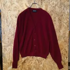 USA製 Jantzen ジャンセン ボルドー カーディガン L 美色