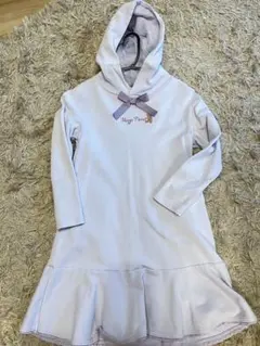 Mezzo Piano フード付きワンピース130