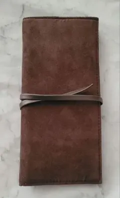 【イヴ・サンローラン】薄型ポーチ　ミラー付　ノベルティ