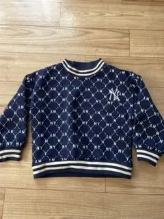 NYロゴ入りネイビー トレーナー メッツヤンキースニューヨーク ベースボール