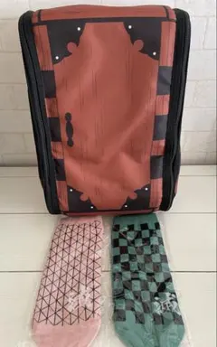 鬼滅の刃　炭治郎リュック、靴下2足セット①