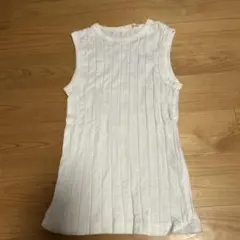 YOUNG＆OLSEN ノースリーブリプアミホワイト