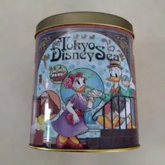 東京ディズニーシー・ランド チョコレートクランチ缶 空き缶