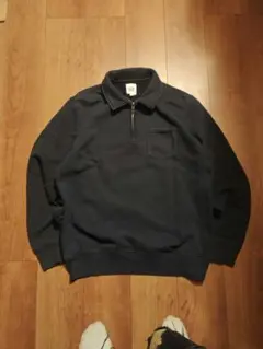 90s GAP ハーフジップ スウェット ネイビー L y2k archive