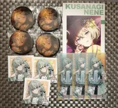 草薙寧々　缶バッジ　38B 感謝祭　特典　ステッカー　ポスカ　クリアしおり