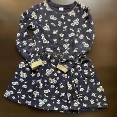 PETIT BATEAU 花柄ワンピース 8ans