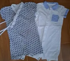 コムサフォセット　夏用　ロンパース　２点セット