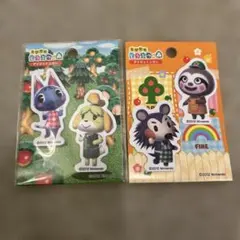 アニマルクロッシング ステッカーセット 2枚入り