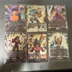 ドラゴンボールフュージョンワールド FB09 セット SR4枚 パラレル2枚