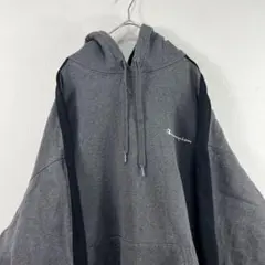 00s y2k champion チャンピオン パーカー グレー 黒