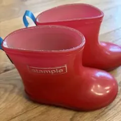 stample 赤 長靴13cm