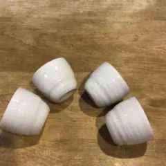 シンプル　白食器　ぐい呑み　白