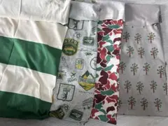 ニット生地まとめ売り／グリーン系／薄手／BasicPlus／ハンドメイド素材