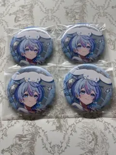 シクフォニ サンリオ 缶バッジ 雨乃こさめ