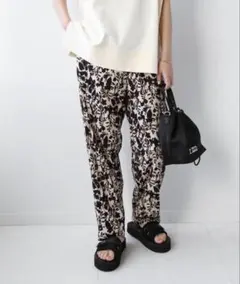 JOURNAL STANDARD relume バイカラーフラワーイージーパンツ