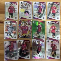 Topps Chrome 2026 J리그 퍼지아노 오카야마 12장 세트