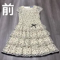 M'S GRACY ドット柄プリーツワンピース