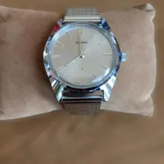 SEIKO.TOMMY 手巻き時計 シルバー メッシュストラップ